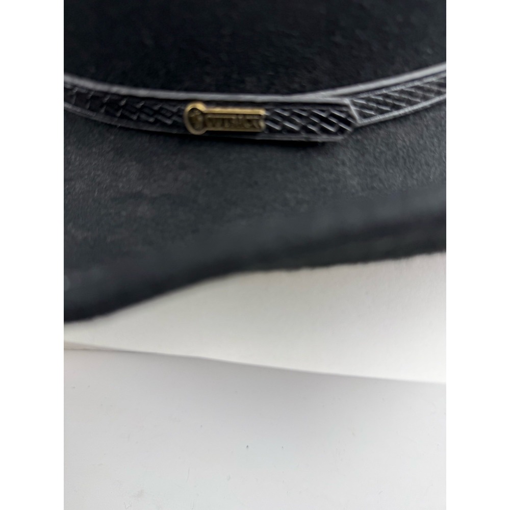 Outback Trading Co Out Of The Chute Black Wool Cowboy Hat Shapeable‎ 1335 Sz XL - Picture 13 of 13